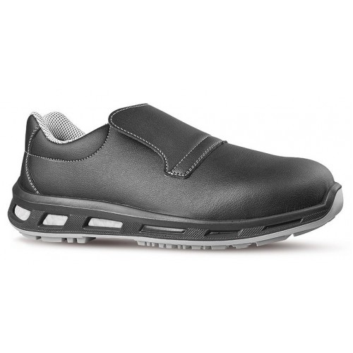 UPower Noir Slip On Safety Shoes Metal Free UPower Noir Slip On Safety Shoes Metal Free